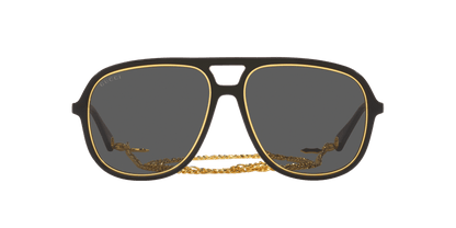 משקפי שמש של גוצ'י שחור | GUCCI GG1077S Black
