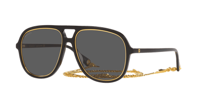 משקפי שמש של גוצ'י שחור | GUCCI GG1077S Black