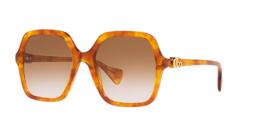 משקפי שמש של גוצ'י חום שחור-חום | GUCCI  GG1072S Brown Black-Brown