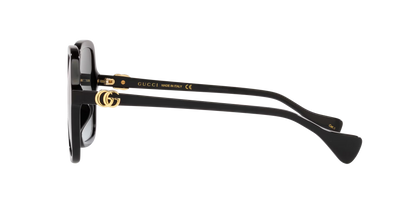 משקפי שמש של גוצ'י שחור-שחור | GUCCI GG1072SA Black-Black