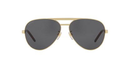 משקפי שמש של גוצ'י זהב-חום | GUCCI GG1163S Gold-Brown