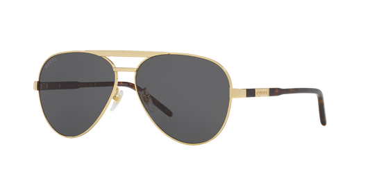 משקפי שמש של גוצ'י זהב-חום | GUCCI GG1163S Gold-Brown