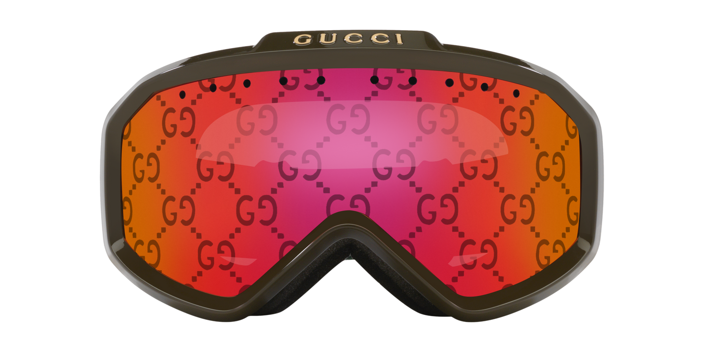 Gucci Green-Red Sunglasses | GUCCI GG1210S Green-Red