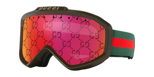 Gucci Green-Red Sunglasses | GUCCI GG1210S Green-Red