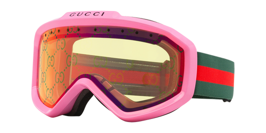משקפי שמש של גוצ'י ורוד-צהוב | GUCCI GG1210S Pink-Yellow