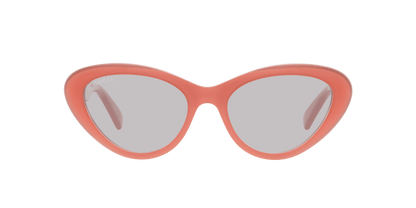 משקפי שמש של גוצ'י ורוד מבריק-אפור | GUCCI GG1170S Pink Shiny-Grey