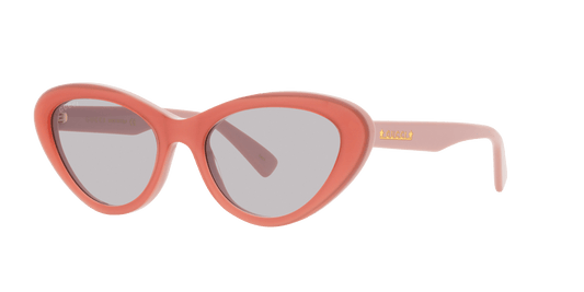 משקפי שמש של גוצ'י ורוד מבריק-אפור | GUCCI GG1170S Pink Shiny-Grey