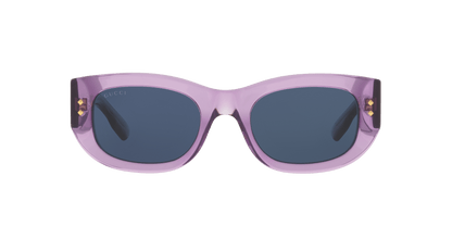 משקפי שמש של גוצ'י סגול-כחול | GUCCI GG1215S Purple-Blue