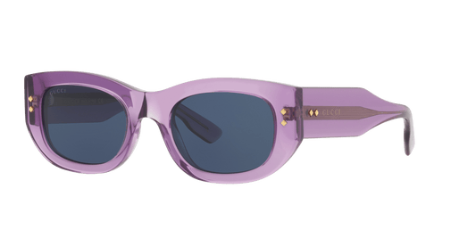 משקפי שמש של גוצ'י סגול-כחול | GUCCI GG1215S Purple-Blue