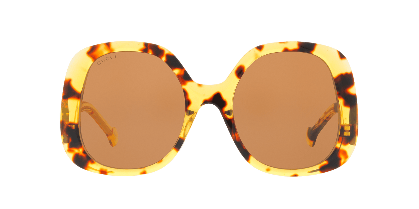 Gucci Tortoise-Brown Sunglasses | GUCCI GG1235S Tortoise-Brown