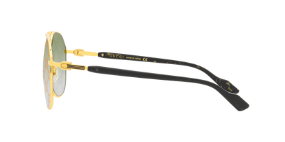 משקפי שמש של גוצ'י זהב-ירוק | GUCCI GG1220S Gold-Green