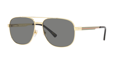 משקפי שמש של גוצ'י זהב-אפור | GUCCI GG1223S Gold-Grey
