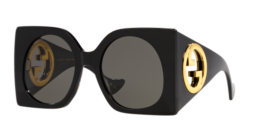 Gucci Sunglasses Black-Grey | GUCCI GG1254S Black-Grey