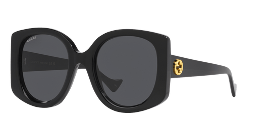 משקפי שמש של גוצ'י שחור-אפור | GUCCI GG1257S Black-Grey