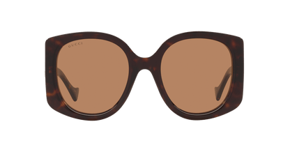 משקפי שמש של גוצ'י צב-חום | GUCCI GG1257S Tortoise-Brown