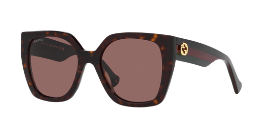 משקפי שמש של גוצ'י צב-חום | GUCCI GG1300S Tortoise-Brown