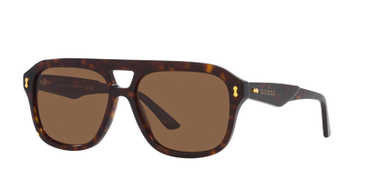 משקפי שמש של גוצ'י צב-חום | GUCCI GG1263S Tortoise-Brown