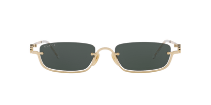 משקפי שמש של גוצ'י זהב-ירוק | GUCCI GG1278S Gold-Green