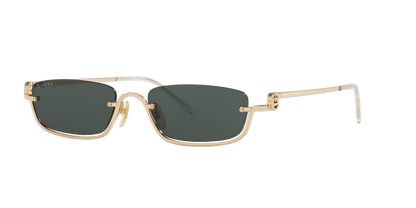 משקפי שמש של גוצ'י זהב-ירוק | GUCCI GG1278S Gold-Green