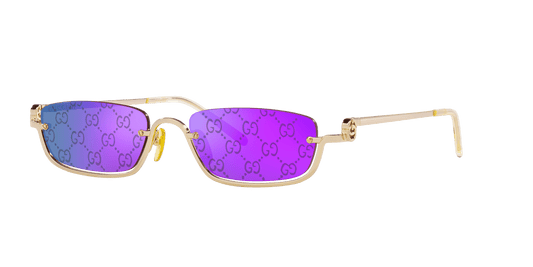 משקפי שמש של גוצ'י זהב-סגול | GUCCI GG1278S Gold-Purple