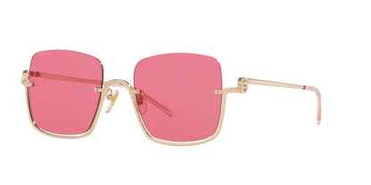 משקפי שמש של גוצ'י זהב-אדום | GUCCI GG1279S Gold-Red