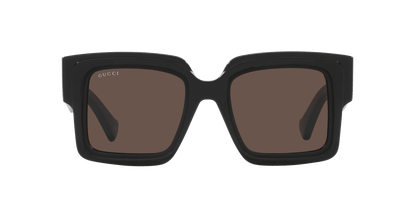 משקפי שמש של גוצ'י שחור-חום | GUCCI GG1307S Black-Brown
