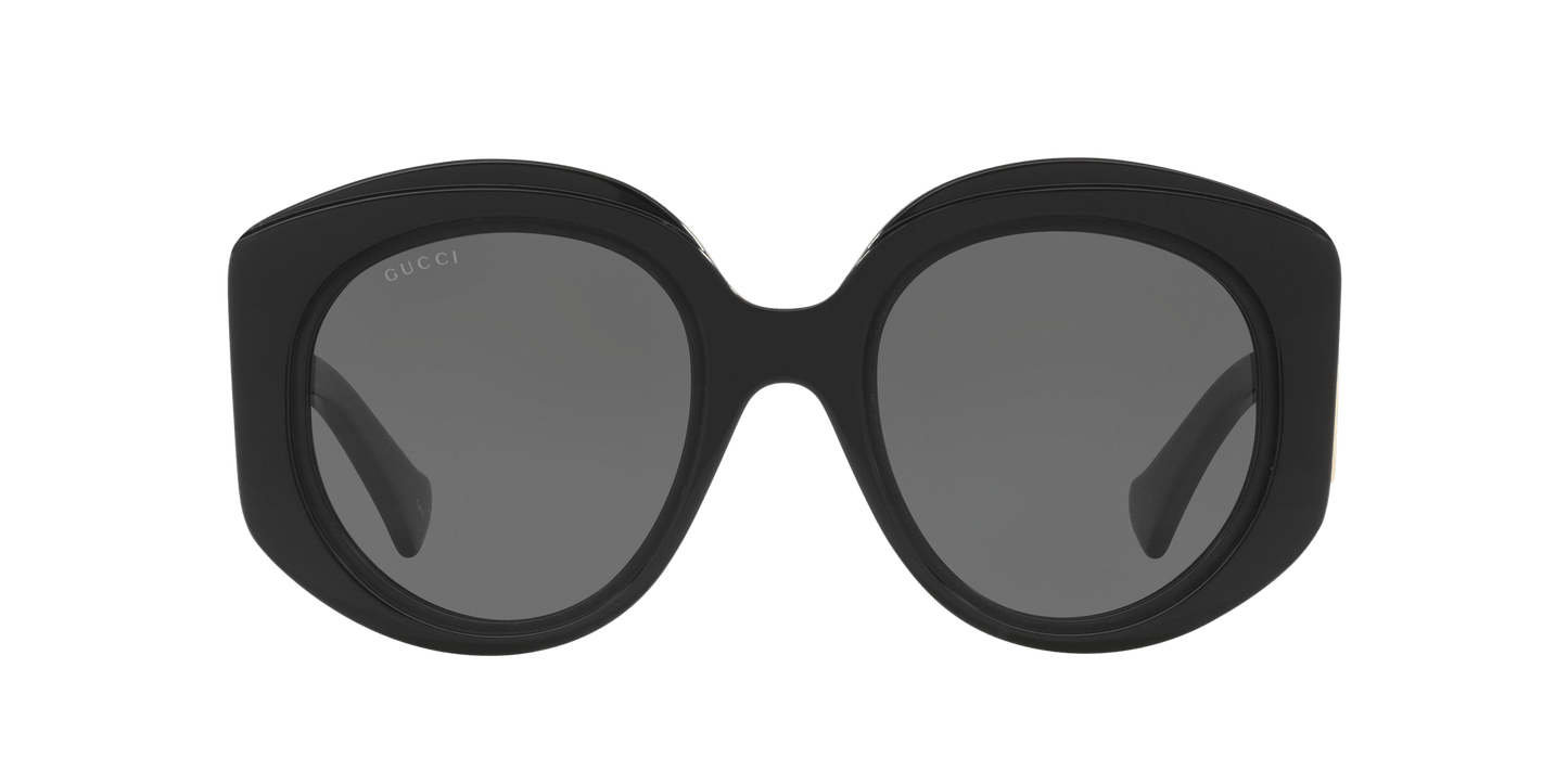 משקפי שמש של גוצ'י שחור-אפור | GUCCI GG1308S Black-Grey