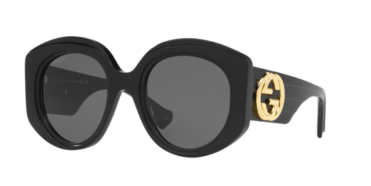משקפי שמש של גוצ'י שחור-אפור | GUCCI GG1308S Black-Grey