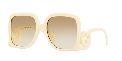 משקפי שמש גוצ'י אייבורי-חום | GUCCI GG1326S Ivory-Brown