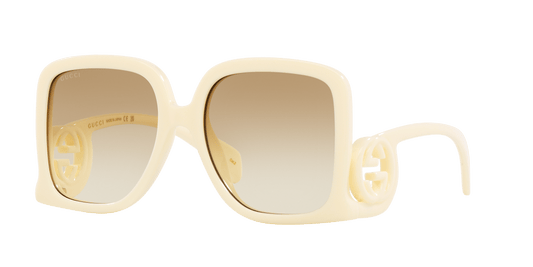 Gucci Sunglasses Ivory-Brown | GUCCI GG1326S Ivory-Brown