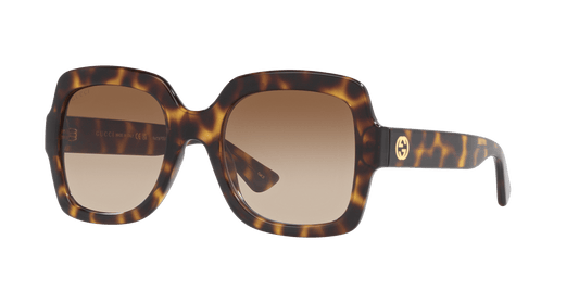 משקפי שמש של גוצ'י צב-חום | GUCCI GG1337S Tortoise-Brown