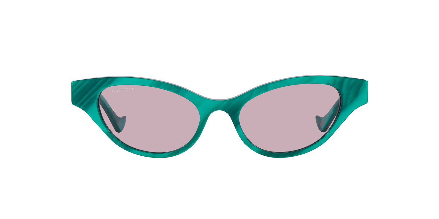 משקפי שמש של גוצ'י ירוק-סגול | GUCCI GG1298S Green-Purple