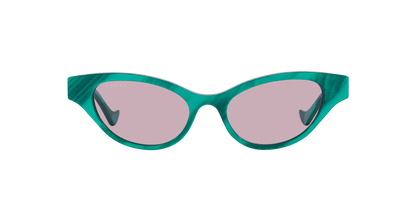 משקפי שמש של גוצ'י ירוק-סגול | GUCCI GG1298S Green-Purple