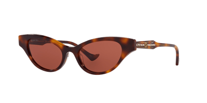 Gucci Tortoise-Red Sunglasses | GUCCI GG1298S Tortoise-Red