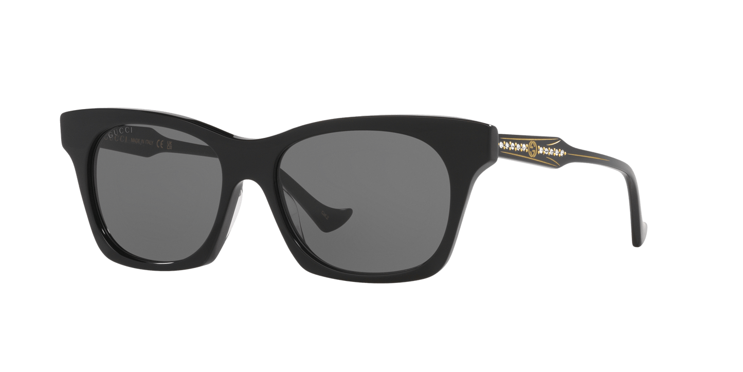 משקפי שמש של גוצ'י שחור-אפור | GUCCI GG1299S Black-Grey