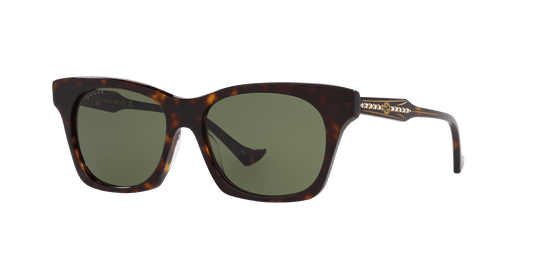 משקפי שמש של גוצ'י צב-ירוק | GUCCI GG1299S Tortoise-Green