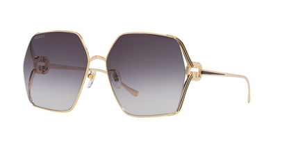 Gucci Gold-Grey Sunglasses | GUCCI GG1322SA Gold-Grey