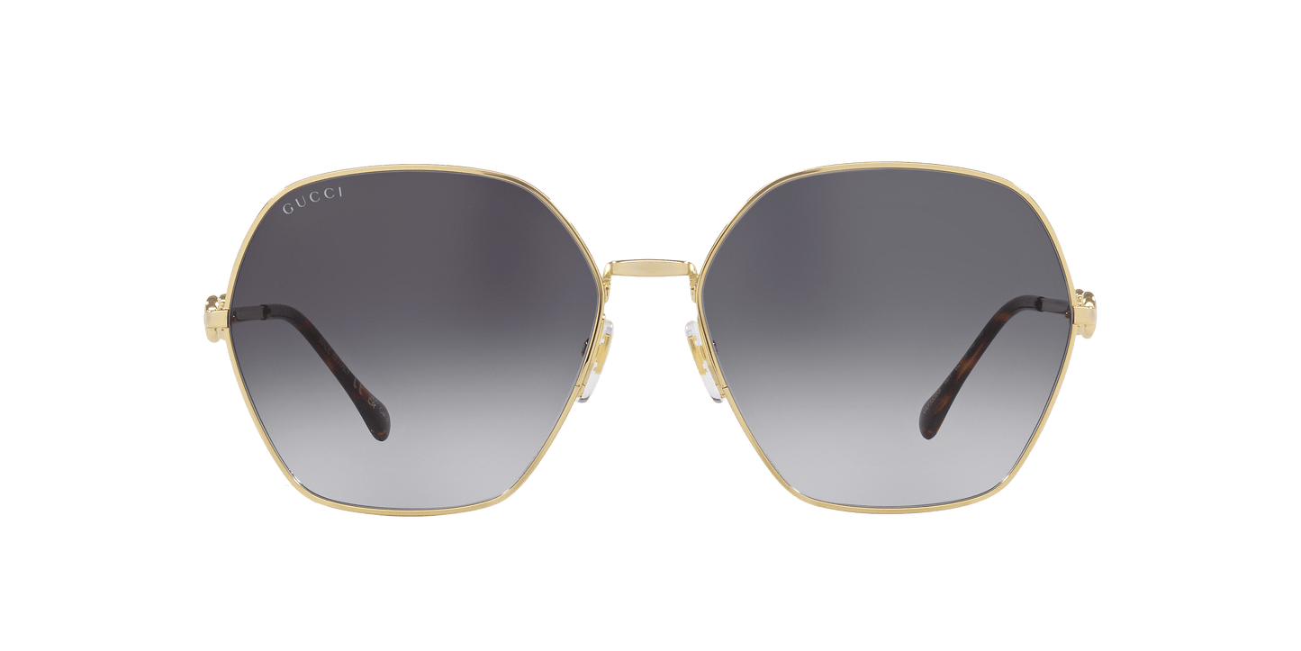 משקפי שמש של גוצ'י זהב-אפור | GUCCI GG1335S Gold-Grey