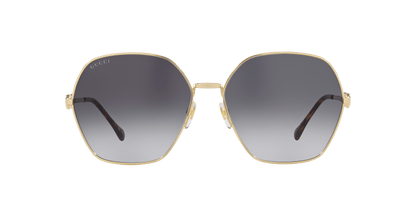 משקפי שמש של גוצ'י זהב-אפור | GUCCI GG1335S Gold-Grey