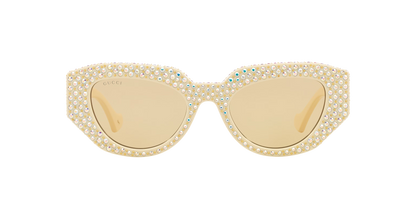 Gucci Sunglasses Beige-Brown | GUCCI GG1421S Beige-Brown
