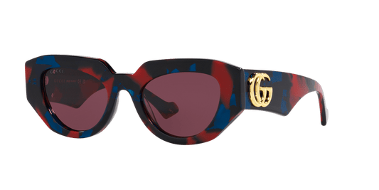 משקפי שמש של גוצ'י צב-סגול | GUCCI GG1421S Tortoise-Purple