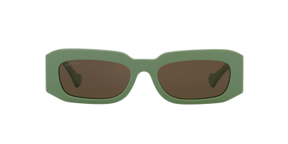 משקפי שמש של גוצ'י ירוק-חום | GUCCI GG1426S Green-Brown