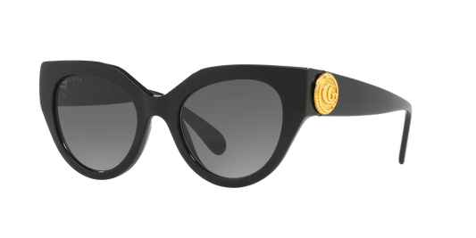 Gucci Sunglasses Black-Grey | GUCCI GG1408S Black-Grey