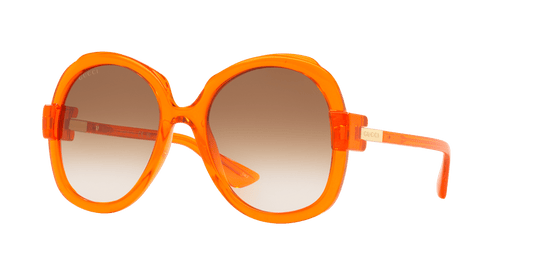 Gucci Sunglasses Orange-Brown | GUCCI GG1432S Orange-Brown