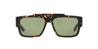 משקפי שמש של גוצ'י צב-ירוק | GUCCI GG1460S Tortoise-Green
