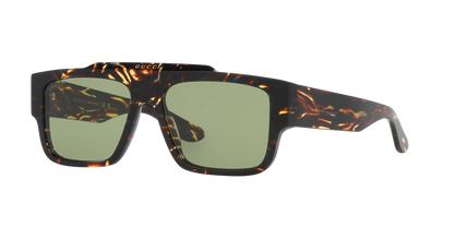 משקפי שמש של גוצ'י צב-ירוק | GUCCI GG1460S Tortoise-Green