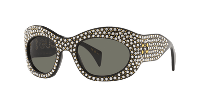 משקפי שמש של גוצ'י שחור-אפור | GUCCI GG1463S Black-Grey
