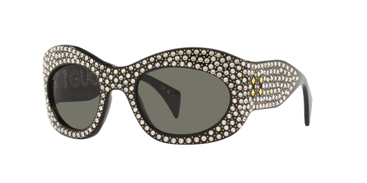 משקפי שמש של גוצ'י שחור-אפור | GUCCI GG1463S Black-Grey