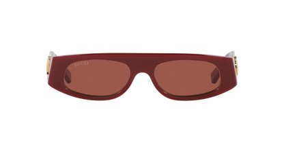 משקפי שמש של גוצ'י אדום-חום | GUCCI GG1771S Red-Brown