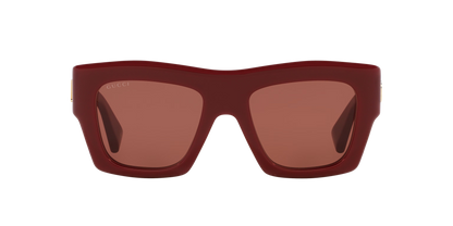 משקפי שמש של גוצ'י אדום-חום | GUCCI GG1772S Red-Brown